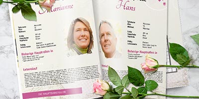 Goldene vorlage hochzeitszeitung hochzeit 3 Hochzeitszeitung